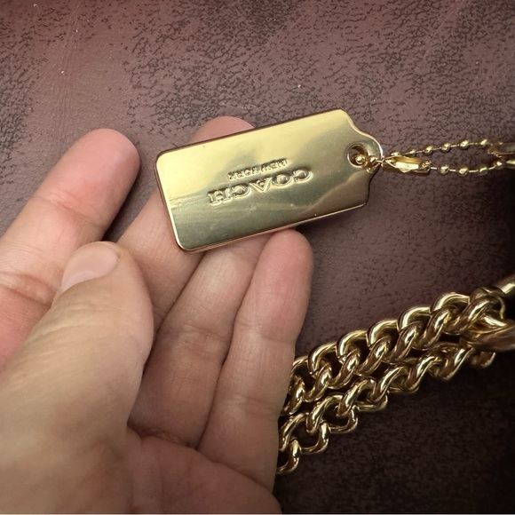 Coach Klare Crossbody With Rainbow Linear Quilting - Picture 11 of 14